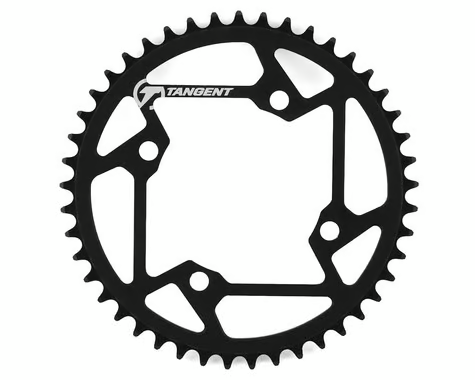 Tangent Halo 4-bolt Chainring (Black)