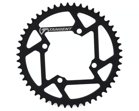 Tangent Halo 4-bolt Chainring (Black)