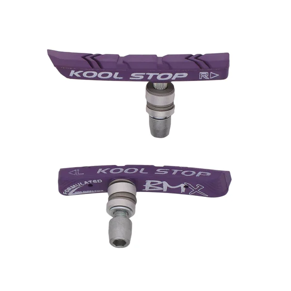 Merritt-Kool Stop Bmx Brake Pads-Purple