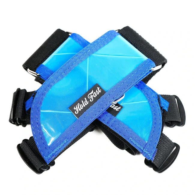 Merritt Hold Fast Pedal Straps- Blue