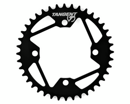 Tangent Halo 4-bolt Chainring (Black)