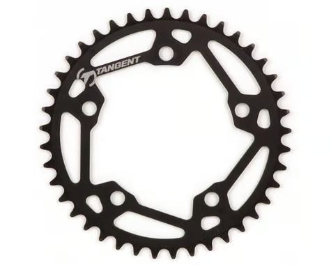 Tangent Halo 4-bolt Chainring (Black)