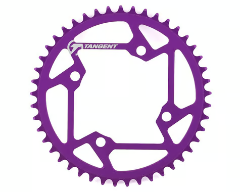 Tangent Halo 4-bolt Chainring (Purple)