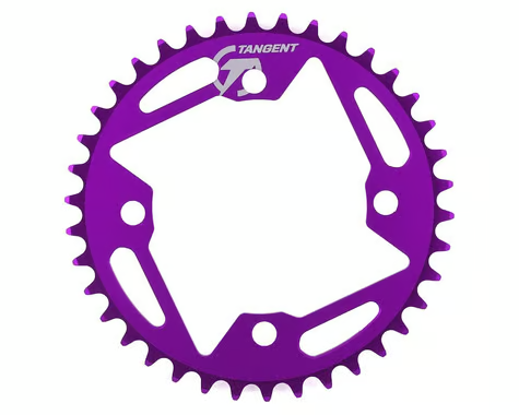 Tangent Halo 4-bolt Chainring (Purple)