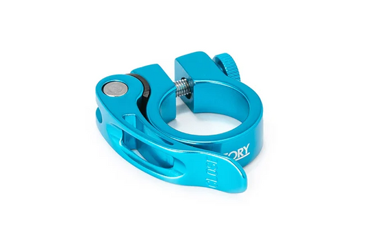 Merritt-Theory Quickie Quick Release Seatpost Clamp-Blue