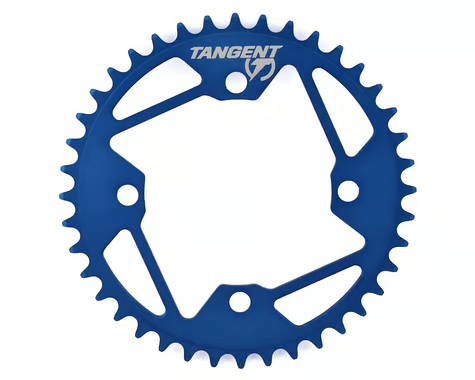 Tangent Halo 4-bolt Chainring (Blue)