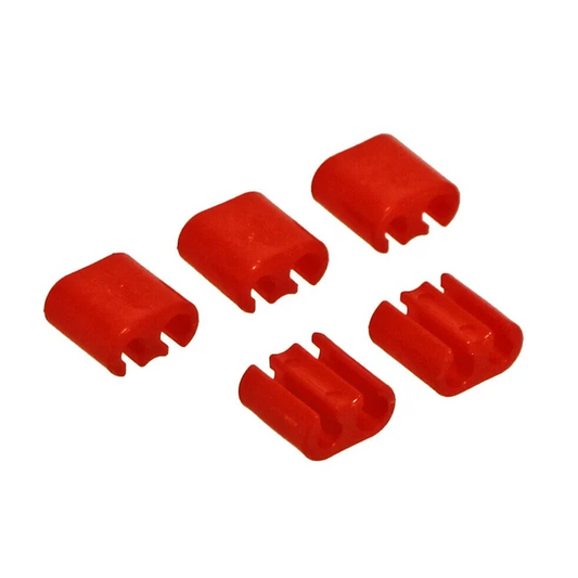 Merritt-Miles Wide Cable Buddies 5 Pack-Red