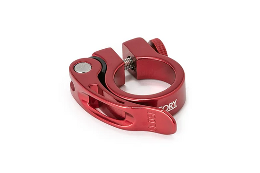 Merritt-Theory Quickie Quick Release Seatpost Clamp-Red