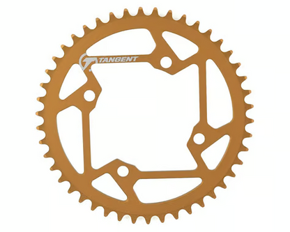 Tangent Halo 4-bolt Chainring (Gold)