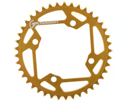 Tangent Halo 4-bolt Chainring (Gold)