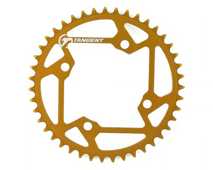 Tangent Halo 4-bolt Chainring (Gold)