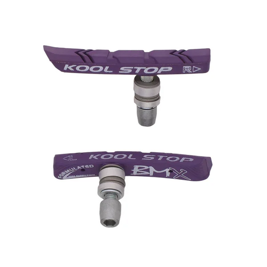 Merritt-Kool Stop Bmx Brake Pads-Purple