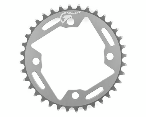 Tangent Halo 4-bolt Chainring (Gun Metal)