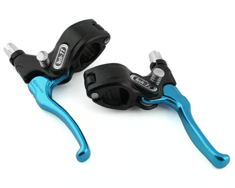 Dia-compe Tech 77 Brake Levers -Black/Blue-Pair