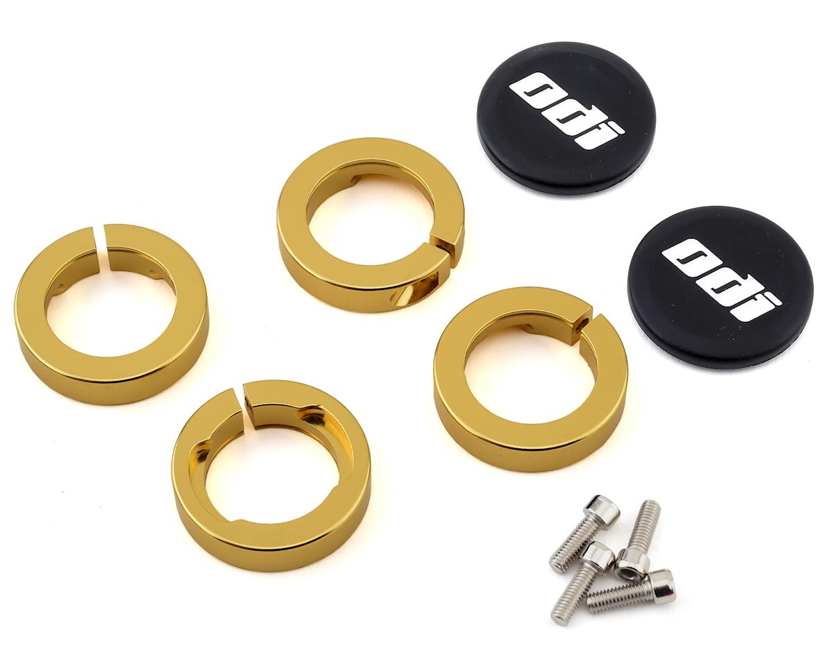 Tangent Pro Lock-on Grip Flangeless (Black/gold) (130mm)