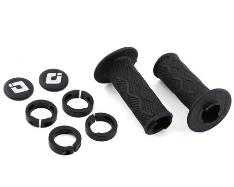 Tangent Pro Lock-on Grips (Black) (Flanged) (130mm)