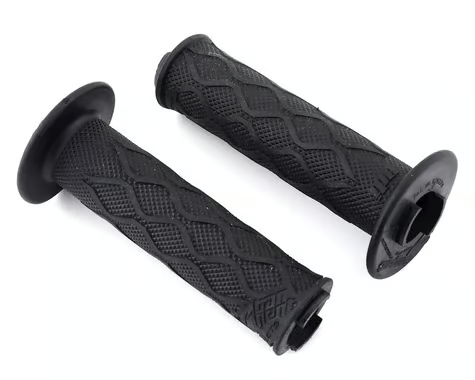 Tangent Pro Lock-on Grips (Black/gold) (Flanged) (130mm)
