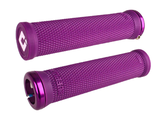 Odi Ruffian V2.1 Lock - On Grips (135MM) Purple
