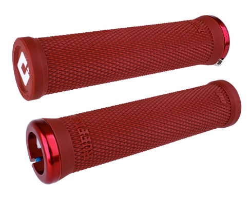 Odi Ruffian V2.1 Lock - On Grips (135MM) Red