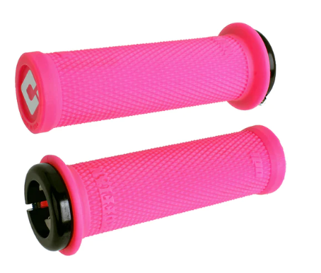 Odi Ruffian Mini V2.1 Lock - On Grips (110MM) - Pink