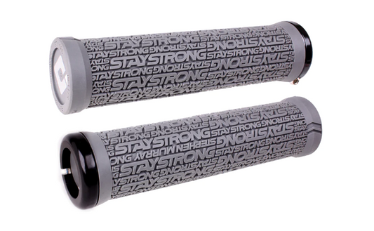 Odi Stay Strong Reactiv V2.1 Lock - On Grips (135MM) - Grey