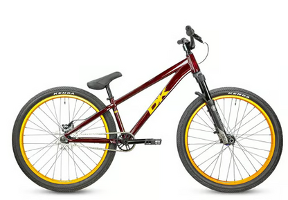 DK Asterik Dirt Jumper 26" Bike (23" Toptube) (Crimson)