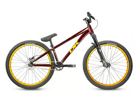 DK Asterik Dirt Jumper 26" Bike (23" Toptube) (Crimson)