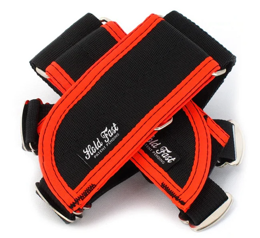 Merritt Hold Fast Pedal Straps- Red
