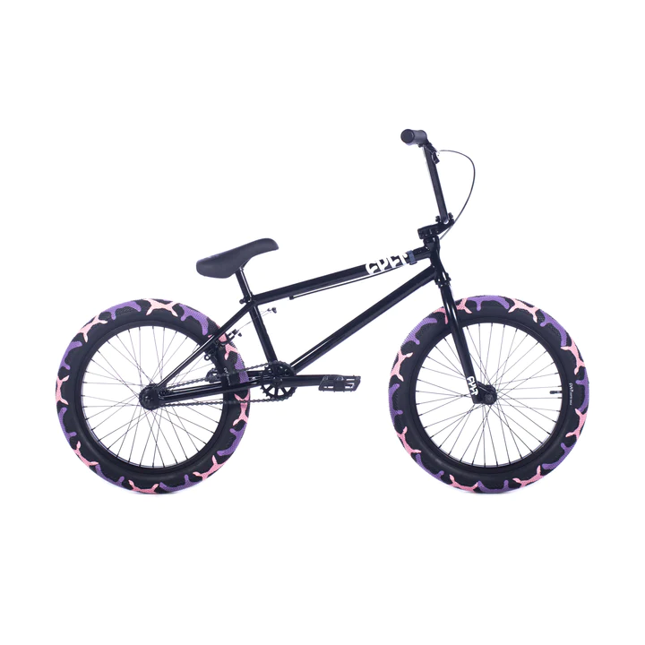 Cult Bikes-Access / Black W/ Purps Camo Tires