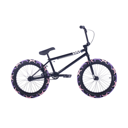 Cult Bikes-Access / Black W/ Purps Camo Tires