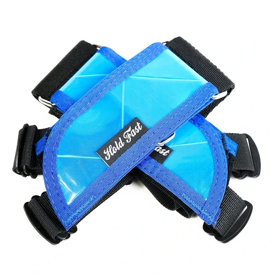 Merritt Hold Fast Pedal Straps- Blue