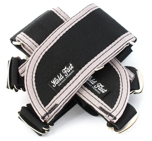 merritt Hold Fast Pedal Straps- Gray