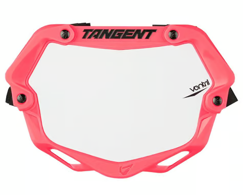 Tangent Mini Ventril 3d Number Plate (Neon Pink) (Mini)