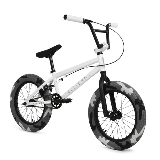 Elite Bmx Bikes-Pee Wee 16- White Combat