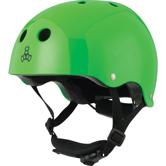 Triple Eight-Lil 8 Kids Helmet-Neon Green Glossy