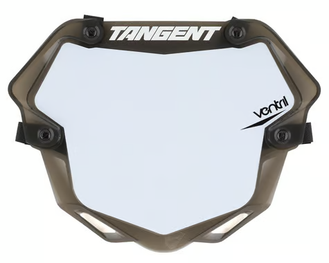 Tangent Ventril 3d Number Plate (Translucent Black) (Pro)