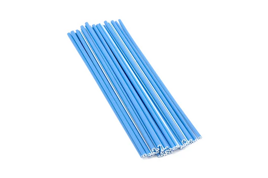 Theory Reflective Spoke Covers 36pack-light blue