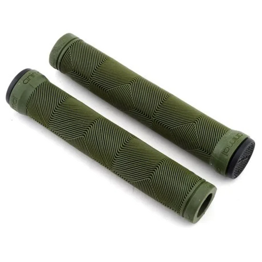 Animal Bikes Edwin V2 Flangeless Grips-Army green