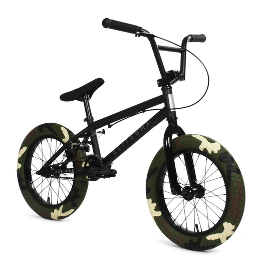 Elite Bmx Bikes-Pee Wee 16 -Black Combat