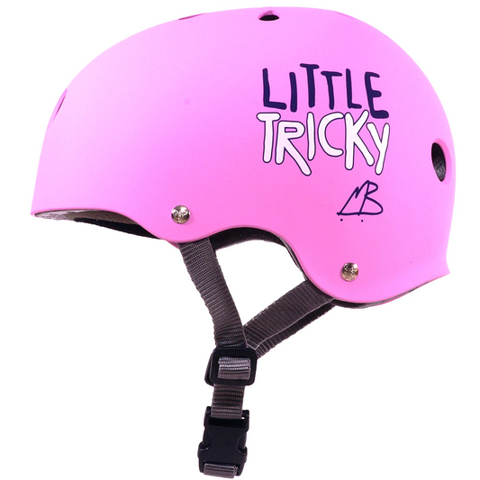 Triple Eight-Little Tricky Edition Kids Helmet-Pink Matte