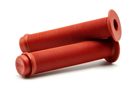 Merritt-Theory Data Flanged Grips-Red