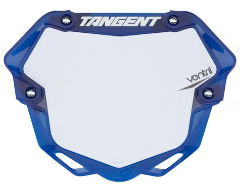 Tangent 3d Ventril Number Plate (Trans Blue) (Pro)
