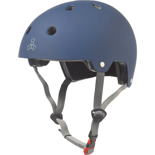 Triple Eight-Dual Certified Helmet-Blue Matte