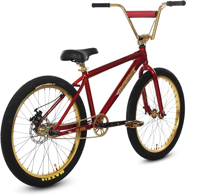 Throne Bikes - THE GOON - RED GOLD 24" Bike - Wheelie Bike