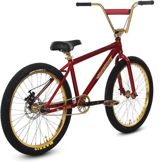 Throne Bikes - THE GOON - RED GOLD 24" Bike - Wheelie Bike