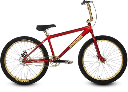 Throne Bikes - THE GOON - RED GOLD 24" Bike - Wheelie Bike