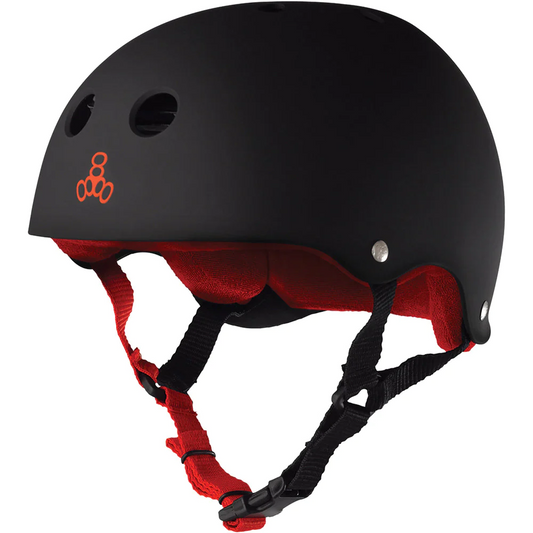 Triple Eight-The Heed Helmet-Black Matte