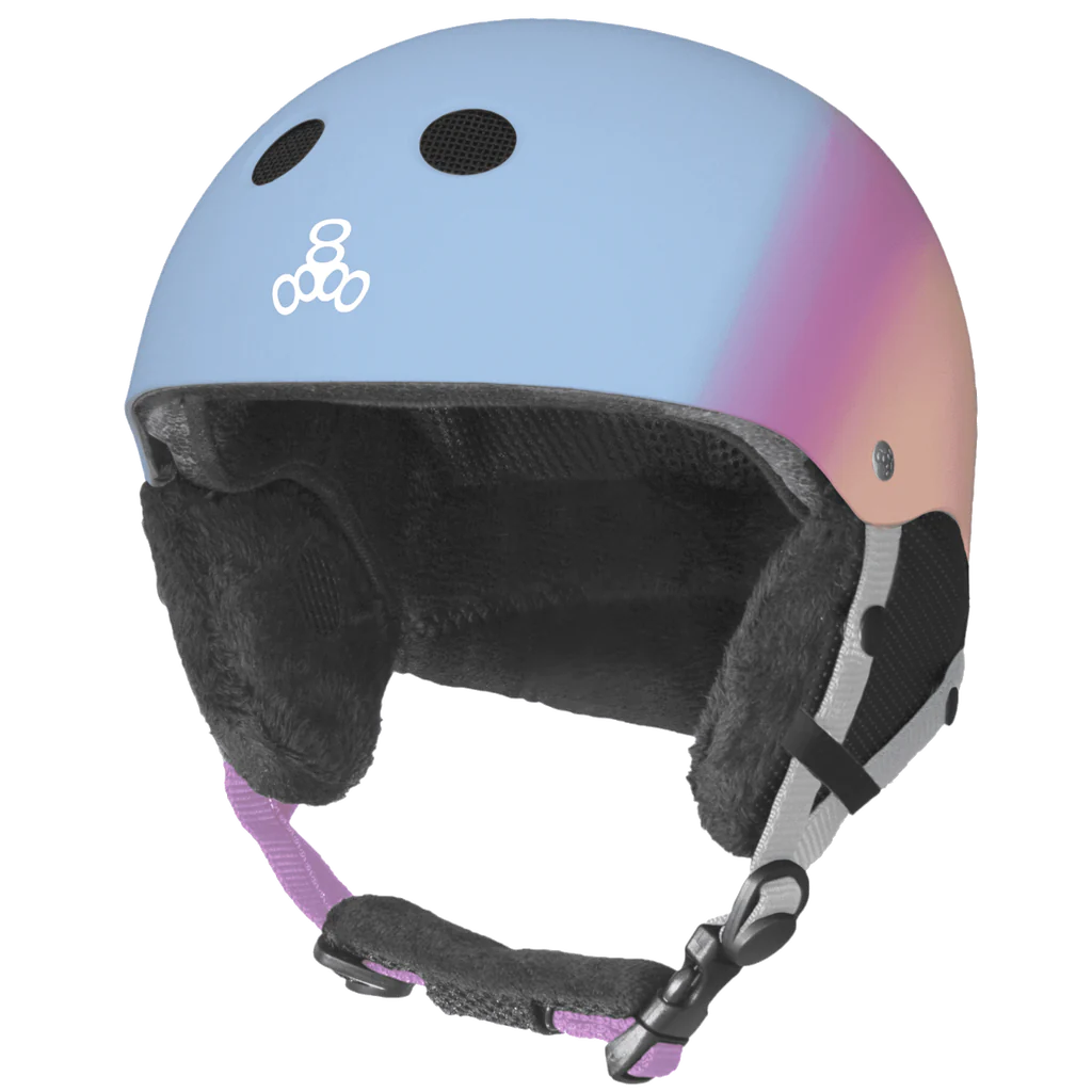 Triple Eight-Halo Snow Standard Helmet-Sunset Matte