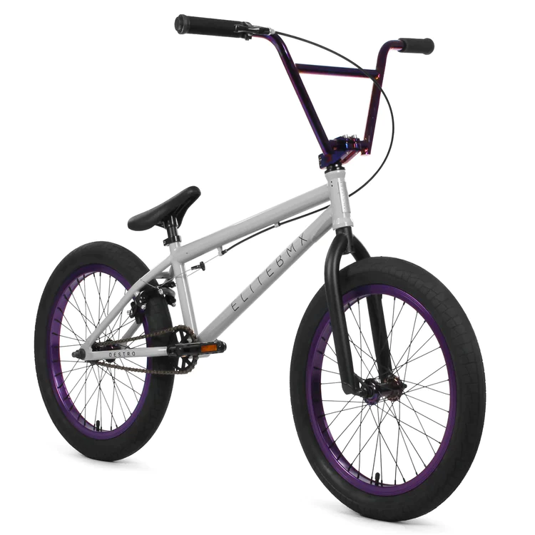 Elite Bmx Bikes-Destro -Grey Purple